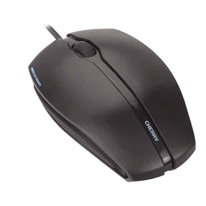 CHERRY Black Gentix Wired USB Optical PC Mouse